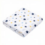 Patterned Muslin Blanket 100×100 cm