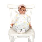 Disposable Sleeved Feeding Bib (6 Pcs) - Image 2