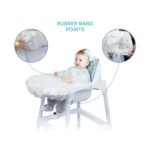 High Chair Feeding Bib with Sleeves (5 Pcs) - Image 6