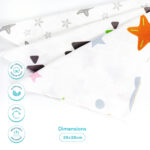 Organic Muslin Cloths (Pack of 6) - Image 5